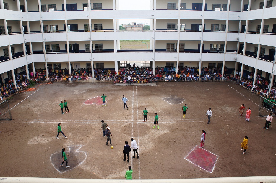 Staff vs Students 7 a side Football Match